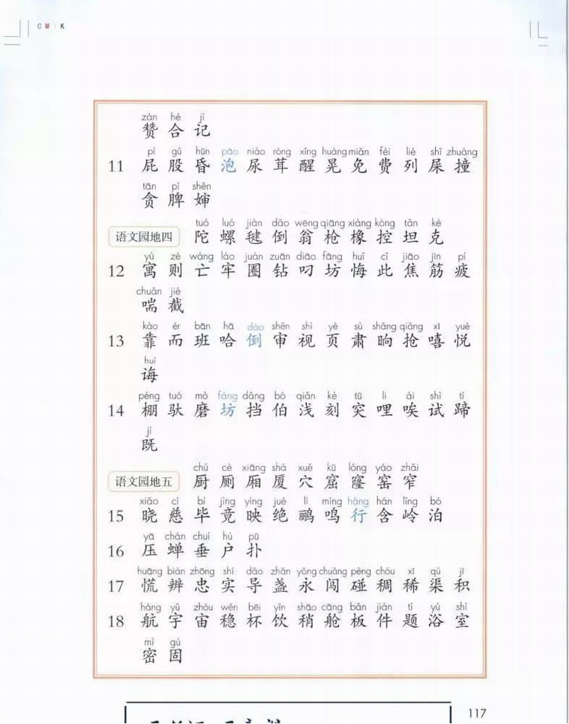 识字表(Page117)