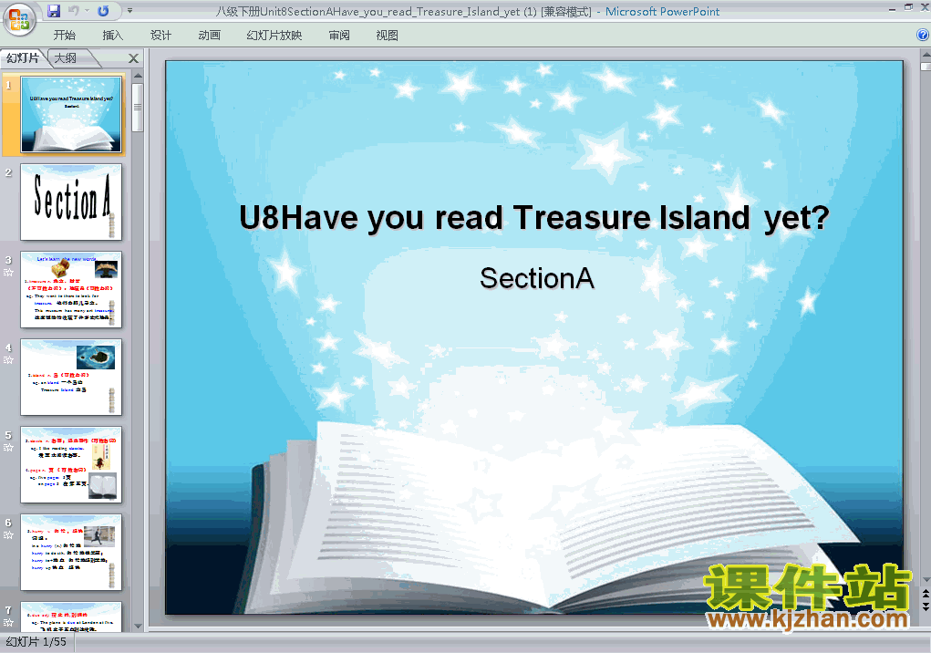unit8 Have you read treasure island yetPPTѧμ()