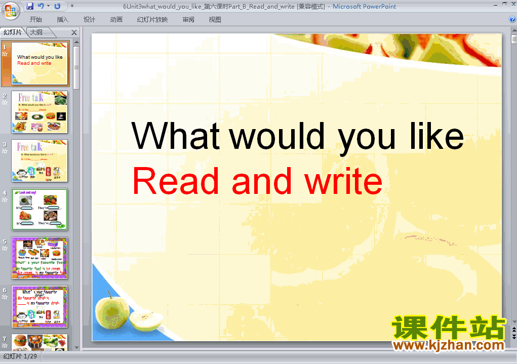 What would you likeʱ꼶ϲPEPӢ﹫ppt