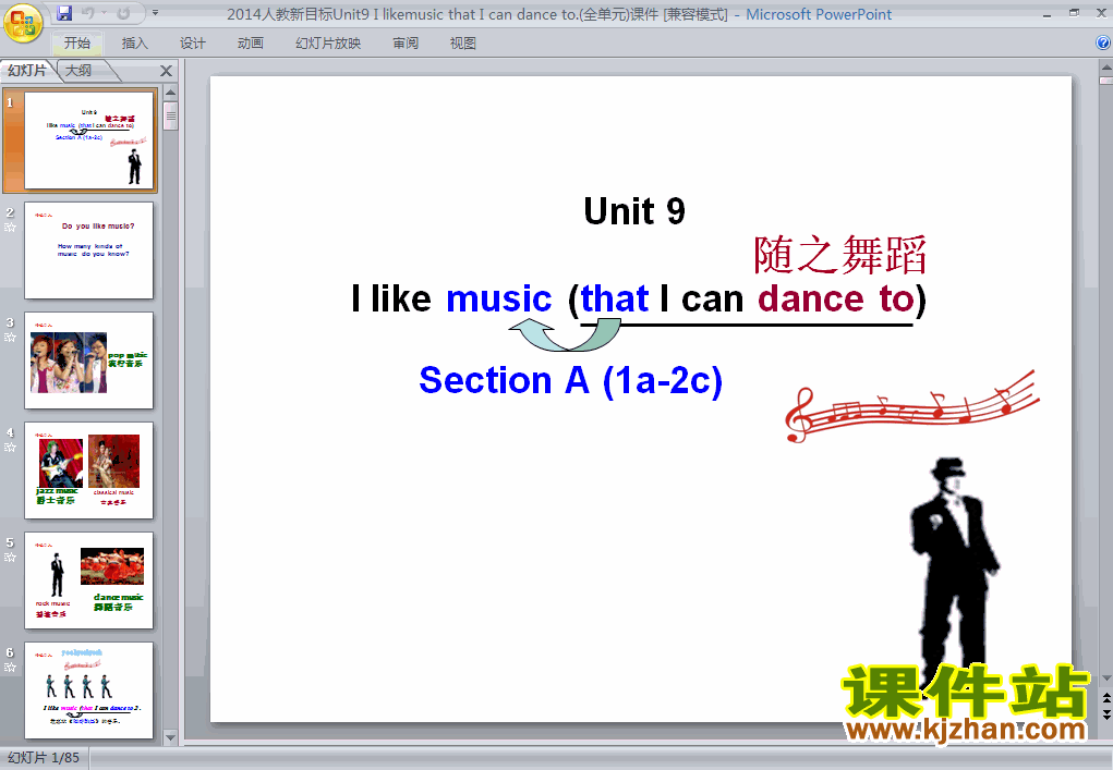 Unit9 I like music that I can dancepptμ