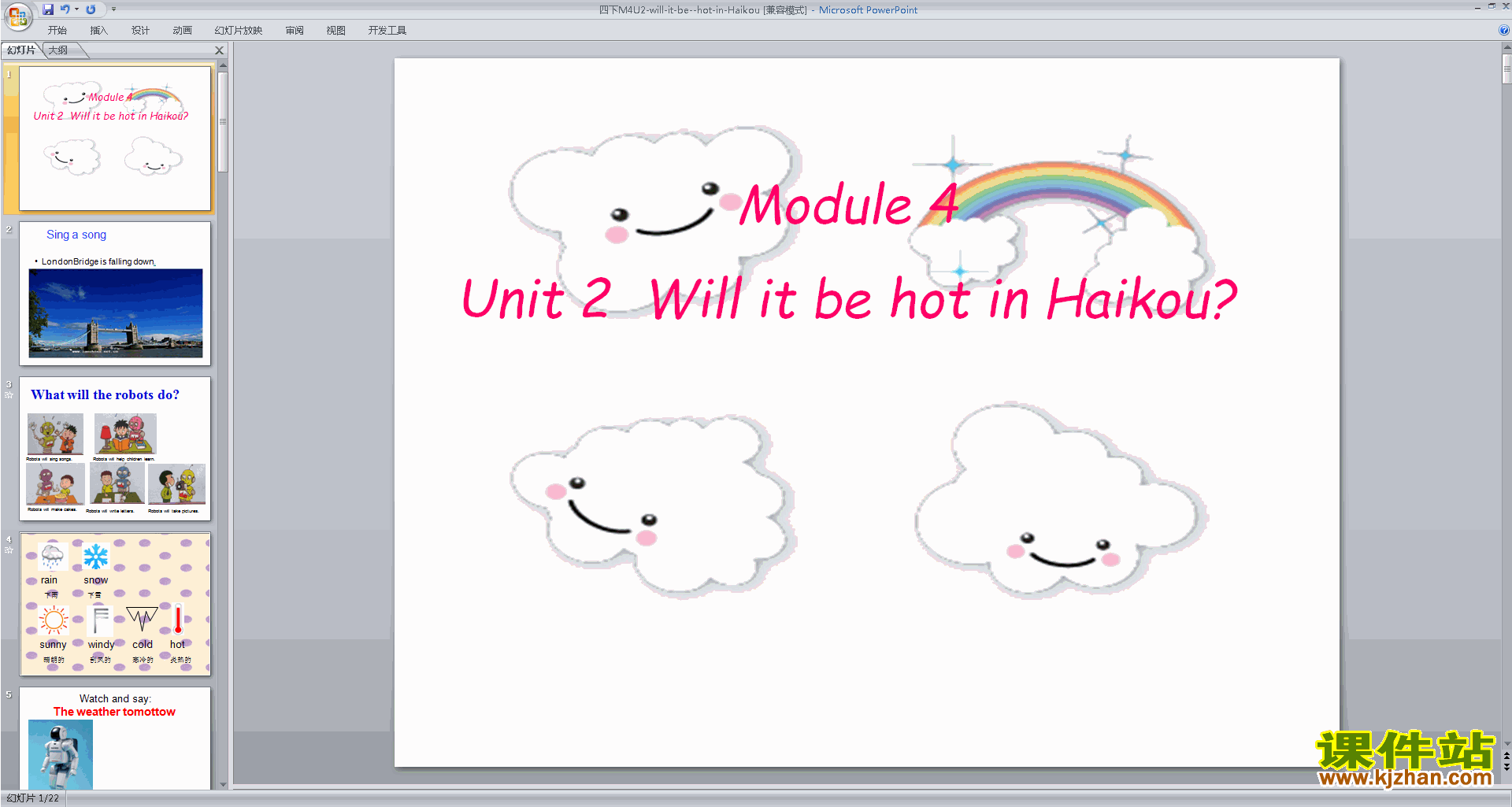 Unit2 Will it be hot in Haikoupptμ