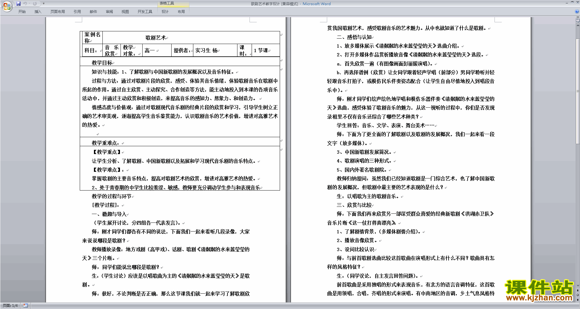 思想道德教案模板范文 小学_小学音乐欣赏教案模板_小学教案模板范文